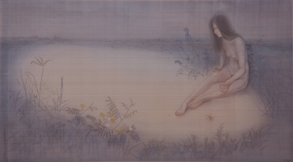 13_le-thuy_on-the-blue-river-_78x138cm_2016_silk-painting